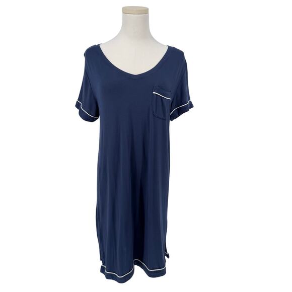 Honeydew Intimates Navy Blue Long Pajama Top Women’s Size S Sleepwear - Picture 1 of 5